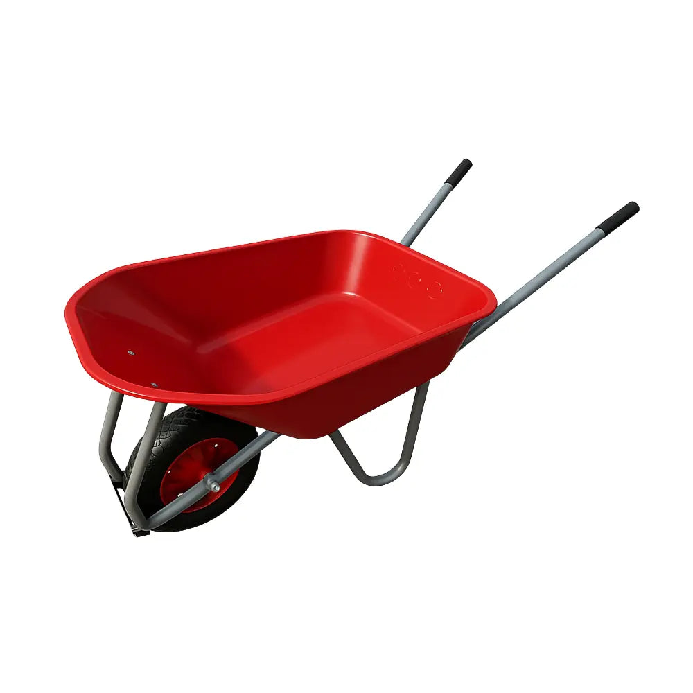 Carretilla Concretera 90 Litros 1 mm Color Rojo GRB13