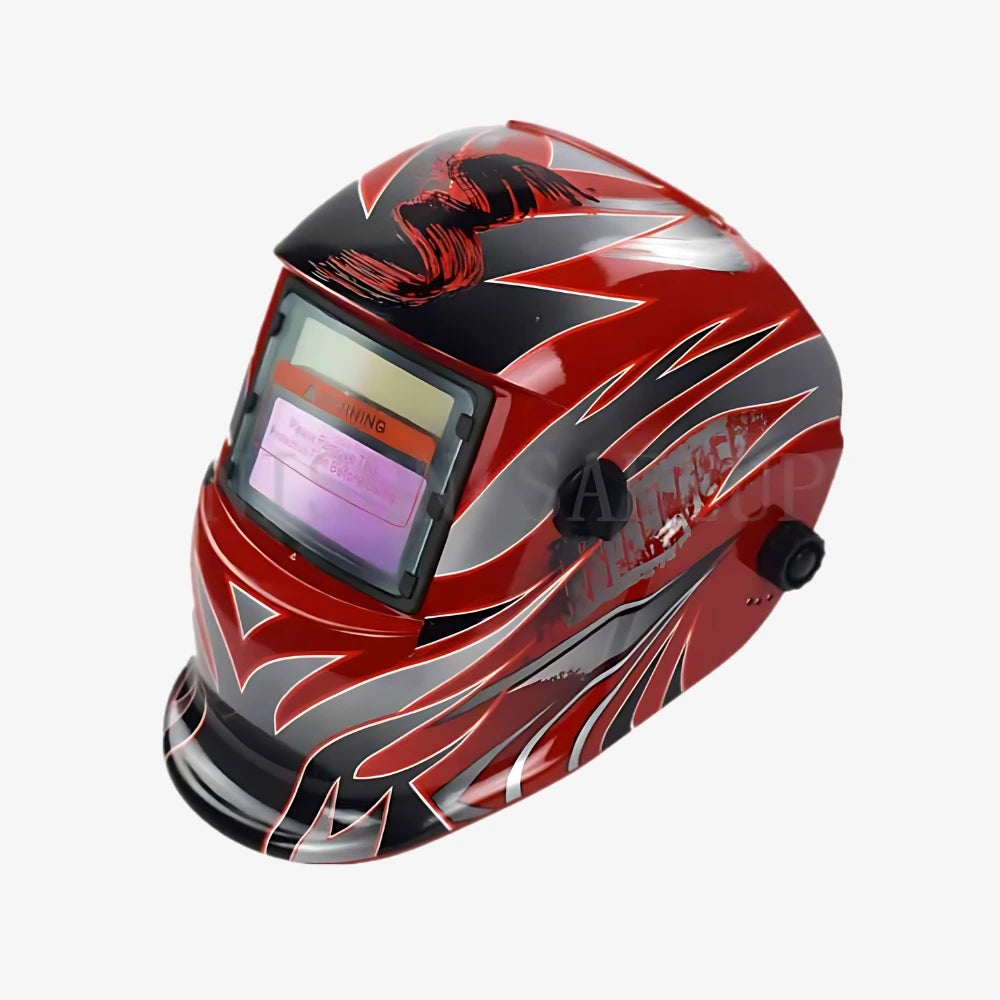 Máscara para Soldar Fotosensible Flamas