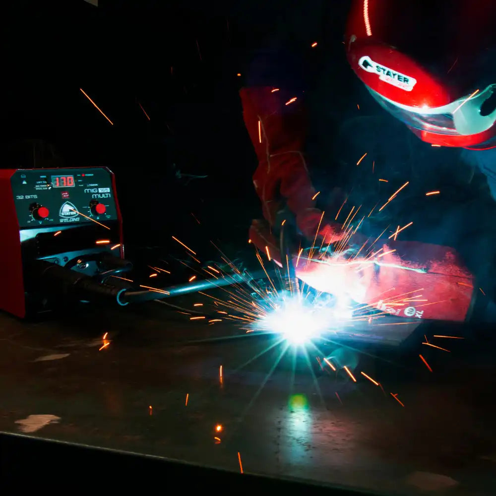 Soldadora Inverter STAYER MIG 165 Multi 160A / 230V