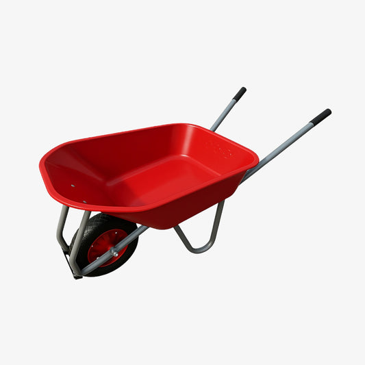 Carretilla Concretera 90 Litros 1 mm Color Rojo GRB13