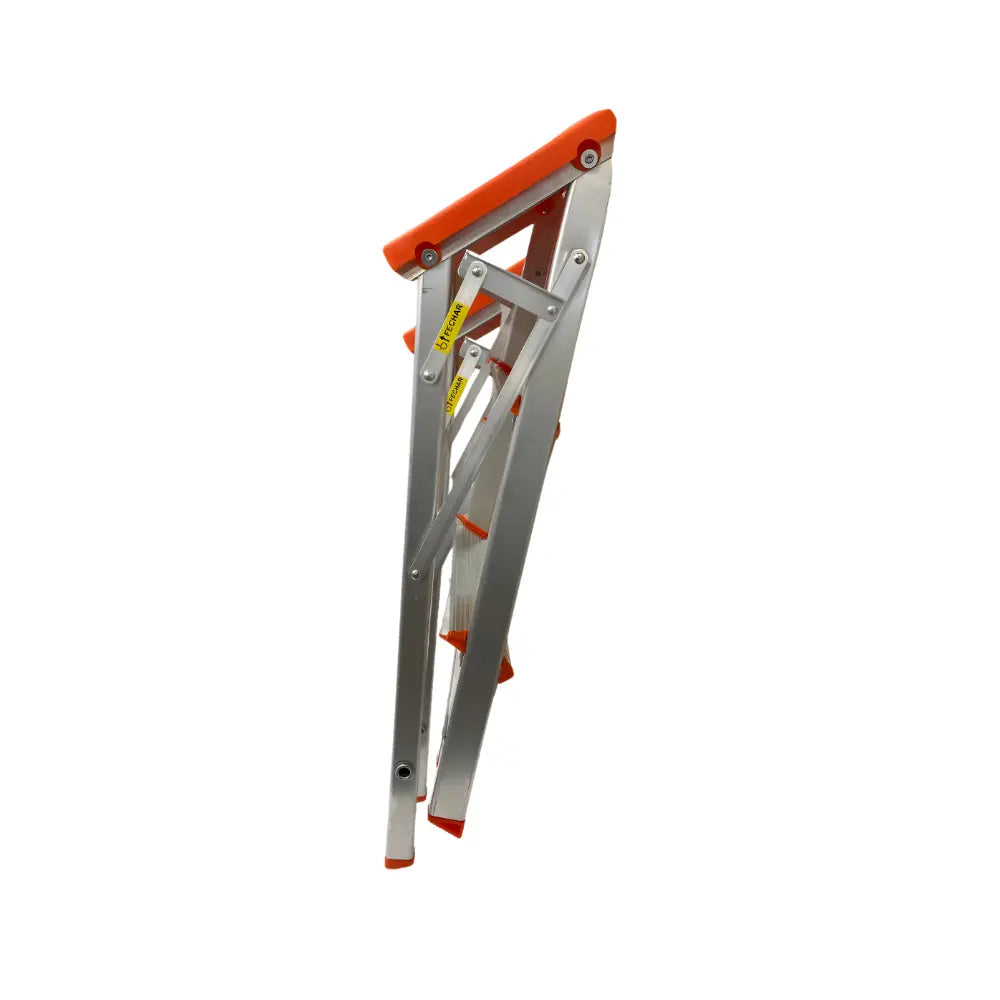 Escalera Tijera de Aluminio 3 Peldaños 120 KG