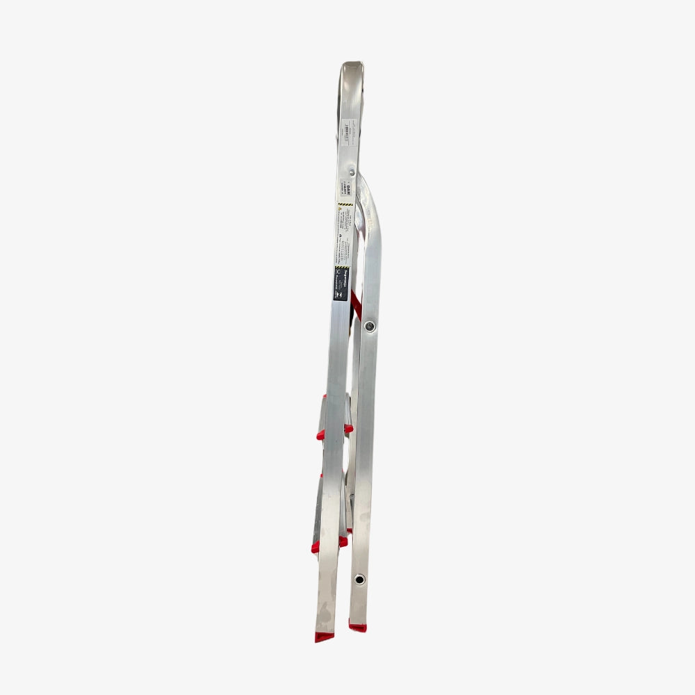 Escalera Tijera de Aluminio Doméstica 3 Peldaños 120 KG